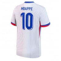 Fotbalové Dres Francie Kylian Mbappe #10 Venkovní ME 2024 Krátký Rukáv
